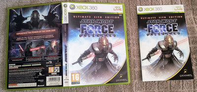 XBOX360 Star Wars Force Unleached Ultimate Sith Edition