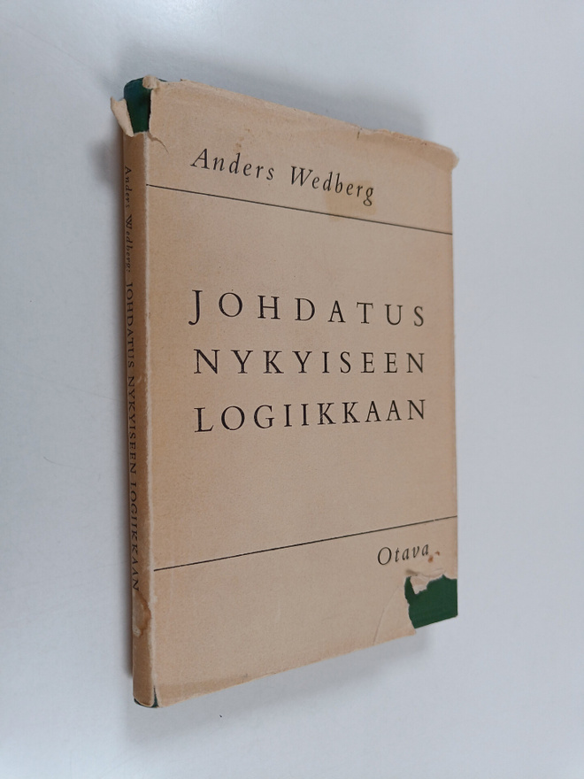 Anders Wedberg : Johdatus nykyiseen logiikkaan