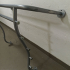 Ikea Logga hattuhylly naulakko metallia harmaa - pikkukuva 3