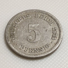 Saksa 5 Pfennig 1874A - pikkukuva 3