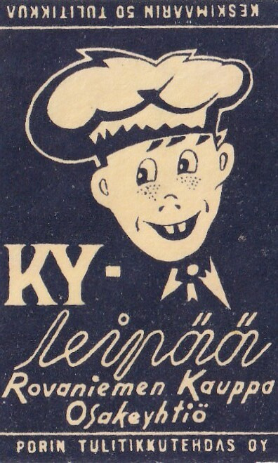 Rovaniemen Kauppa Osakeyhtiö. KY leipää,  s87