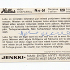 Purkkakuva HIGH CHAPARRAL n:o 61 Purukumikuva - pikkukuva 2