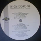 JASON DONOVAN :: BETWEEN THE LINES :: VINYYLI  LP    1990 - pikkukuva 4