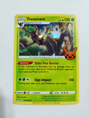 Trevenant - 2024 Trick or Trade Pokemon Promo Holo