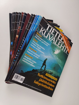 Tieteen kuvalehti vuosikerta 1996 (1-14, puuttuu nro 9) m...