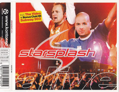 Starsplash • Alive CD Maxi-Single