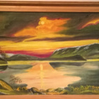 Maisema Öljyvärimaalaus, signeeraus V. Siljavuo-1983 - pikkukuva 2