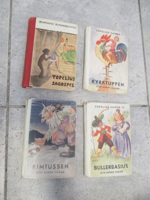 4 vanhaa lastenkirjaa vuosilta 1931 ja 1944