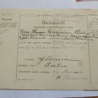 1918 Oulu kenttäpostipakettikortti Satakunnan rintamalle - pikkukuva 1