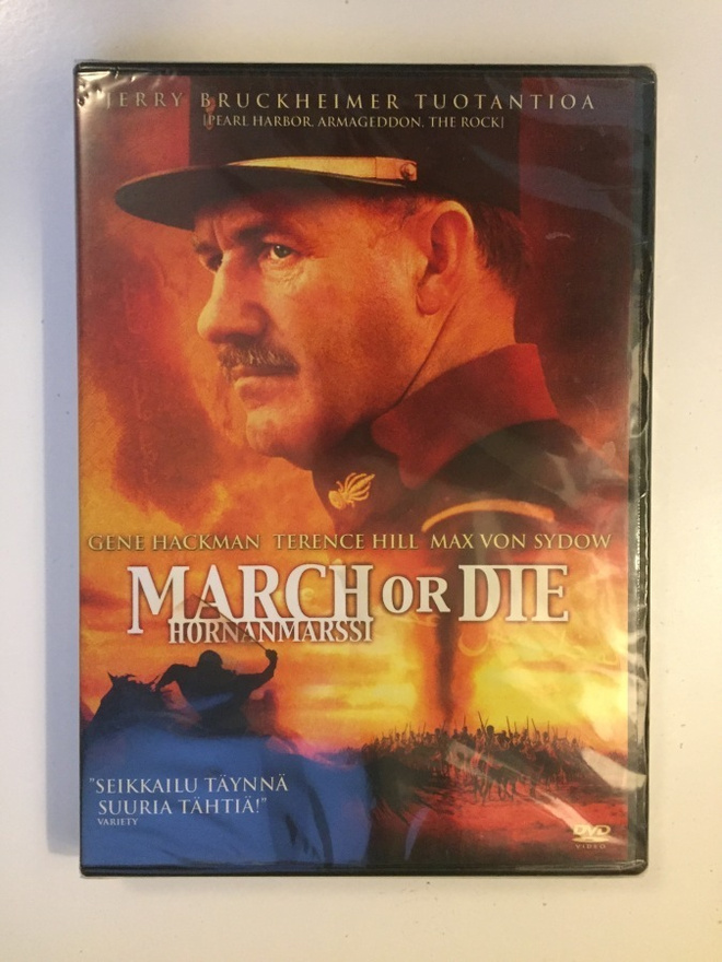 Hornanmarssi (1977) Gene Hackman & Terence Hill (UUSI) DVD