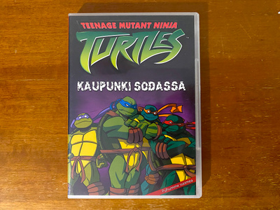Turtles Kaupunki sodassa DVD
