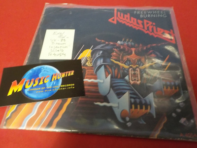 JUDAS PRIEST - FREEWHEEL BURNING EX+/EX- 7'' SINGLE