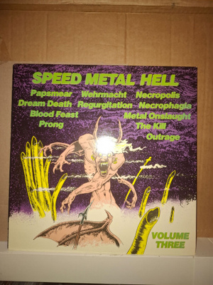 SPEED METAL HELL (Vol. 3) LP - NRR 1987