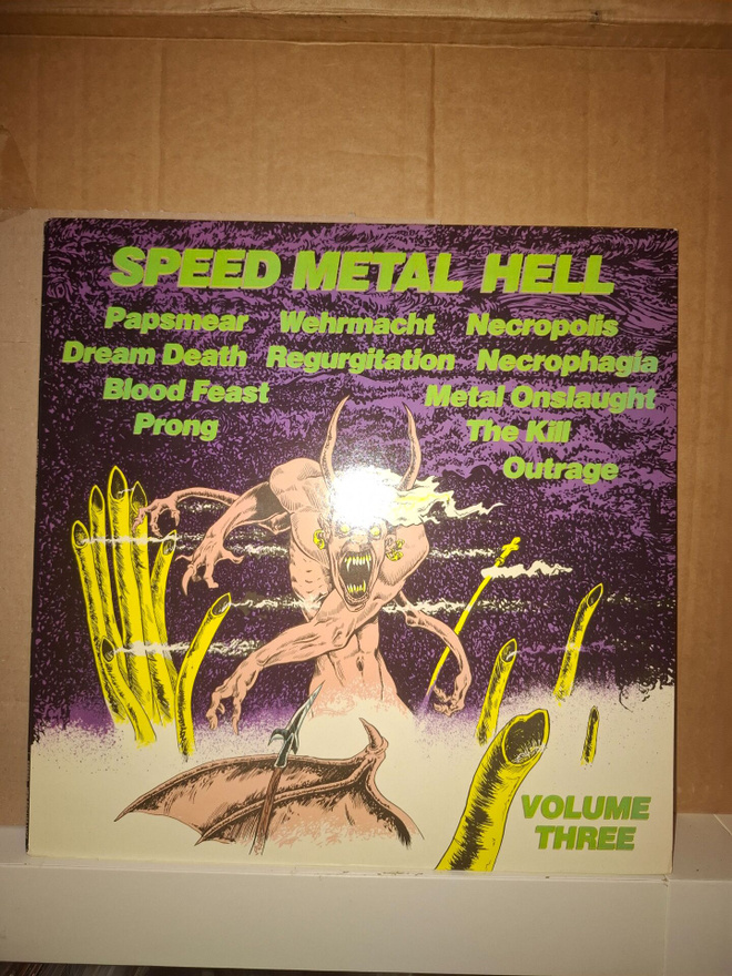 SPEED METAL HELL (Vol. 3) LP - NRR 1987