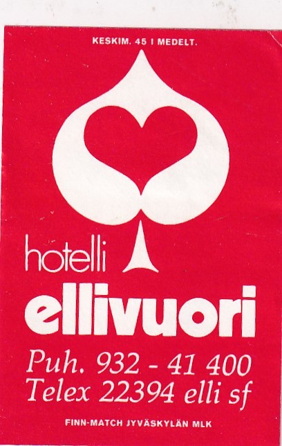 Hotelli ellivuori, Karkku    3/16