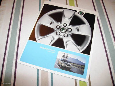 Skoda Roomster lisävarusteet 9/2006 esite