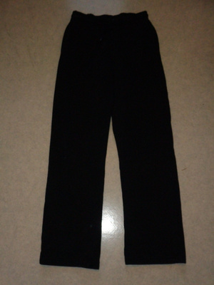Gina Tricot mustat collegehousut XS