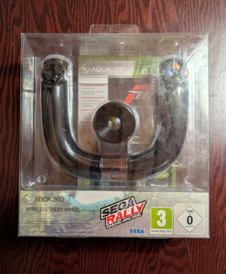 Xbox 360 - Sega Rally - Forza 3 - Speed Wheel