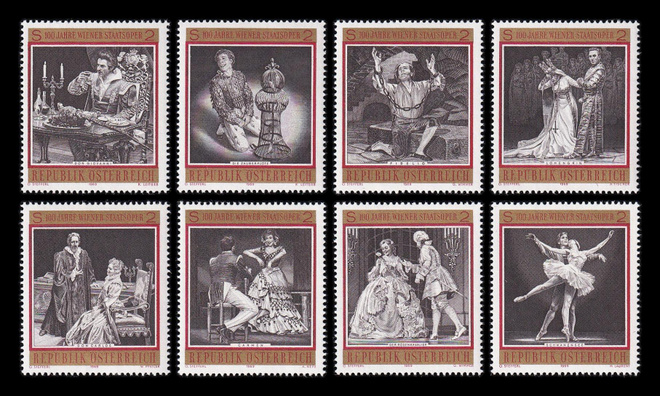 Itävalta 1294-301 ** Wienin valtionooppera (1969)