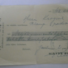 Helsinki, Hirvox-myymälän kuitti Blaupunkt-radiosta 1959 - pikkukuva 1