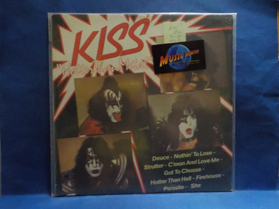 KISS - HOTTER THAN METAL EX+/EX+ EU -82 LP