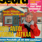 Seura n:o 11 1989 Tarja Ylitalo. Uudet autot. Vaatehuone-lii - pikkukuva 1