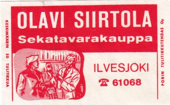Ilvesjoki, Olavi Siirtola Sekatavarakauppa    7/7