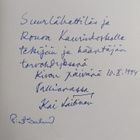 Kai Laitinen : Soome kirjanduse ajalugu (signeerattu, tek... - pikkukuva 2