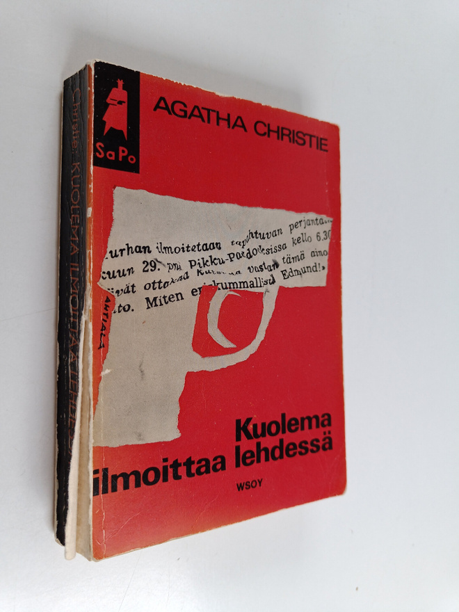 Agatha Christie : Kuolema ilmoittaa lehdessä
