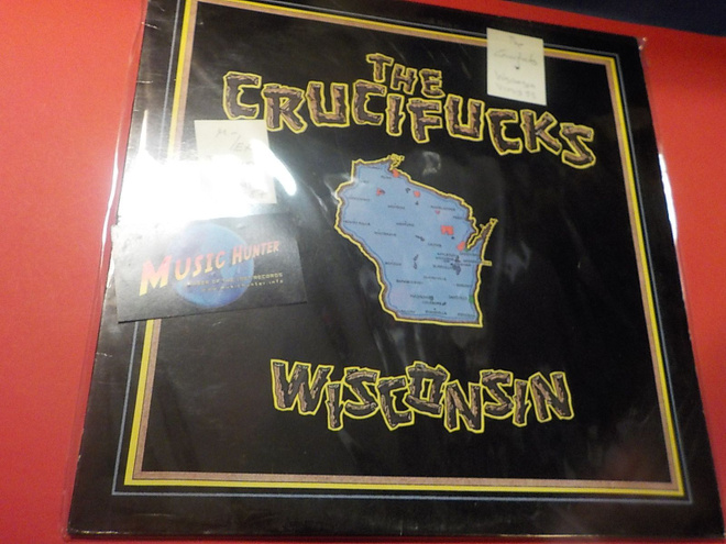 THE CRUCIFUCKS - WISCONSIN M-/EX LP