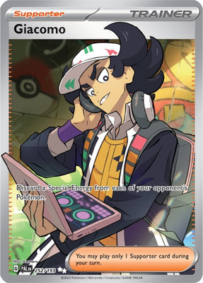 Giacomo 252/193 - Paldea Evolved - NM/M