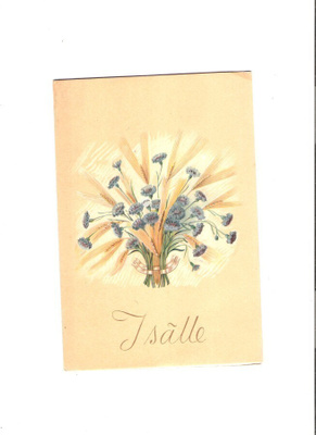 Isä, Isälle, kaksi taittokorttia, Paperitaide.