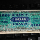 France Ranska 100 Francs 1944 Military VF+ - pikkukuva 1