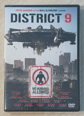 Neill Blomkamp: DISTRICT 9 (2009) Sharlto Copley (UUSI)