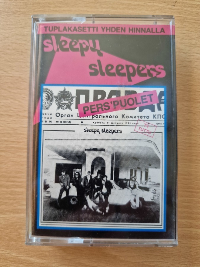 Sleepy Sleepers - Pers'puolet (1989) C-kasetti
