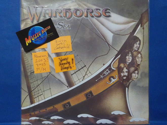 WARHORSE - RED SEA - GATEFOLD VERY HEAVY VINYLS M/M LP