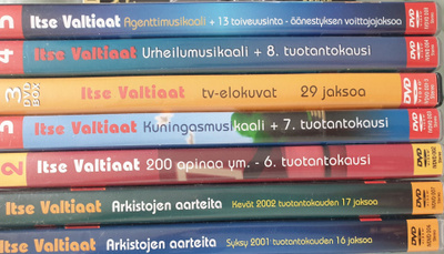 ITSE VALTIAAT DVD