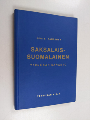 Pentti Rantanen : Saksalais-suomalainen tekniikan sanasto