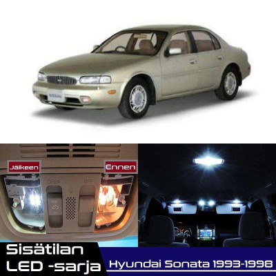 Hyundai Sonata (Y3) Sisätilan LED-sarja 9-osainen