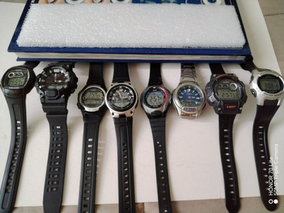 Casio-kellokokoelma, 8 kpl