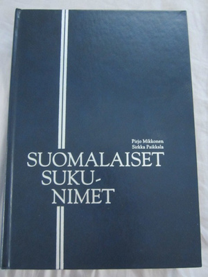 Mikkonen - Paikkala / Suomalaiset sukunimet