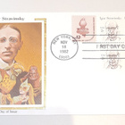 USA FDC Igor Stravinski Colorano "Silk" - pikkukuva 1