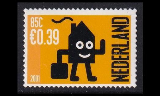 Alankomaat 1905 ** Osoitteenmuutosmerkki (2001)