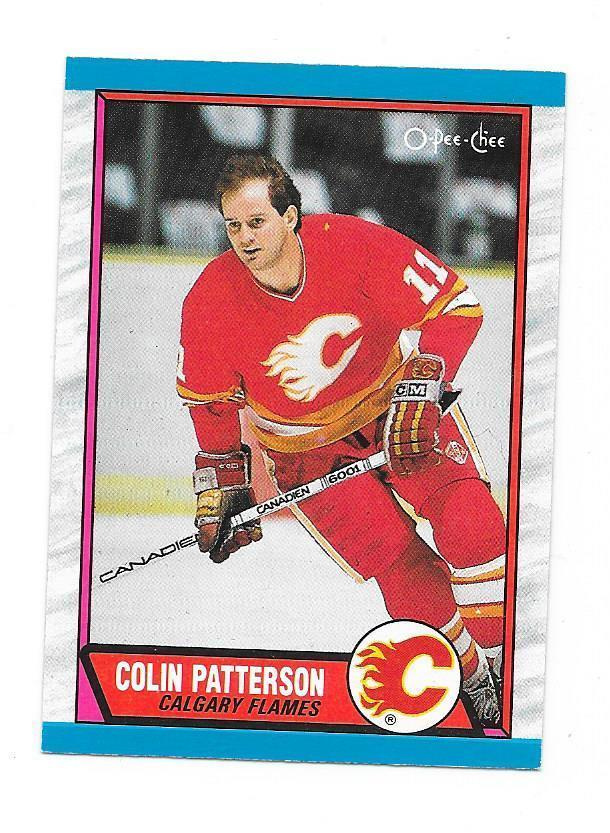 1989-90 OPC #71 Colin Patterson Calgary Flames
