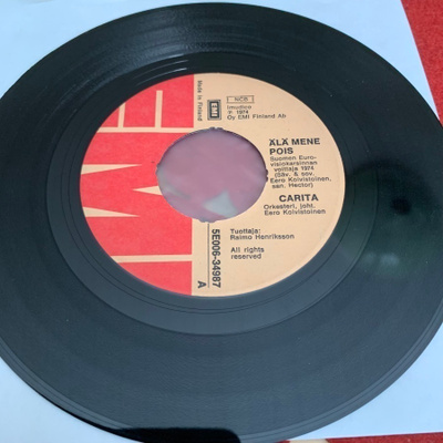 CARITA: Älä mene pois * Aikapeili. * FIN 1974