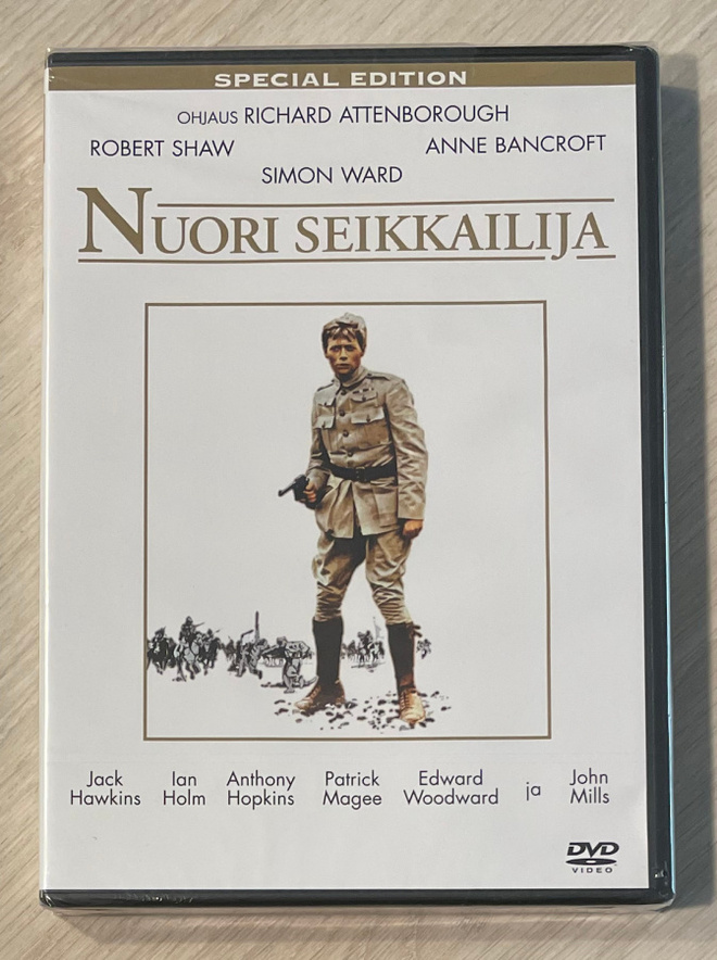 Richard Attenborough: NUORI SEIKKAILIJA (1972) *UUSI*