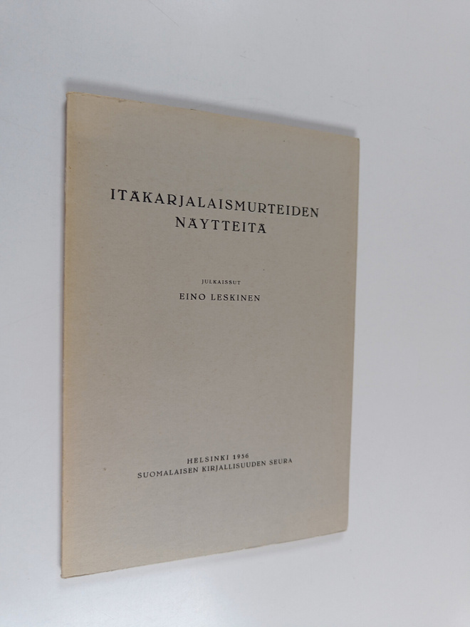 Itäkarjalaismurteiden näytteitä