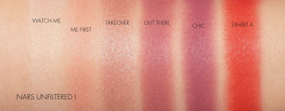 Nars Narsissist Unfiltered poskipunapaletti