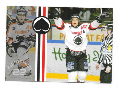 2007-08 CardSet #330 Matti Kuparinen , Ässät