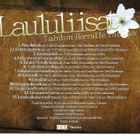 cd, Laululiisat - Tahdon Herralle laulaa [hengellinen] - pikkukuva 2